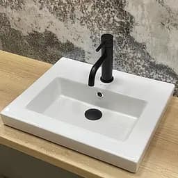 Умивальник VBI Acquaro white врізний VBI-018057, Білий