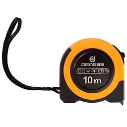 Рулетка Demass Compress вимірювальна 10 м x 25 мм (RW 10025)
