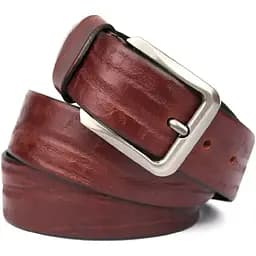 Ремінь шкіряний LIMARY коричневий 4х120 см acs0032082