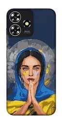 Чохол Demsky Faith in Ukraine 7 для ZTE Blade A73 4G