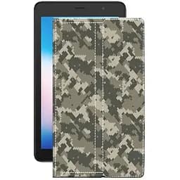 Чохол StatusCASE з екошкіри для планшету Alcatel 1T 7 4G Хаки-зелений