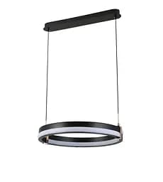 Підвісна LED-люстра G 2919/500D 108W Чорний+Золото - мініатюра 2
