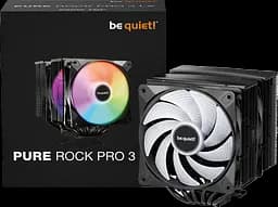 Повітряне охолодження be quiet! Pure Rock Pro 3 LX ARGB Black (BK043)