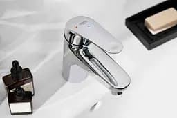 Змішувач для умивальника M-Size Grohe Euroeco 24269001 Хром - мініатюра 5