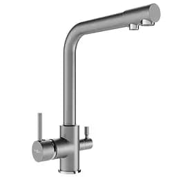 Смеситель для кухни Mexen Duero Grey на две воды MEX-671600-61 Никель