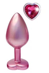 Анальная пробка Gleaming Love Pearl Pink Plug S 7.1 см (розовый)