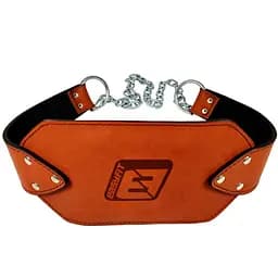 Пояс для отягощений EasyFit (кожа) до 250 кг коричневый (EF-DBC-250-BR)