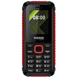 Мобільний телефон Sigma mobile X-style 18 Track кнопковий чорно-червоний (4827798854426)