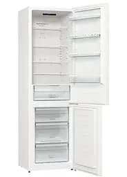 Холодильник з нижньою морозильною камерою Gorenje NRK6201EW4 200х60х60см 2 двері 235 (96) л А+ Total NF Зона свіжості білий - мініатюра 3