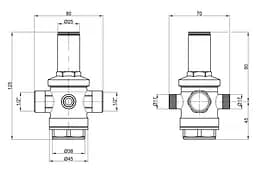 Редуктор Icma 1/2" №246 (91246AD05) - мініатюра 3