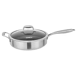 Сковорода Heinner Titanium3 з нержавіючої сталі з кришкою 28 см (HR-MRK-28C) - мініатюра 2