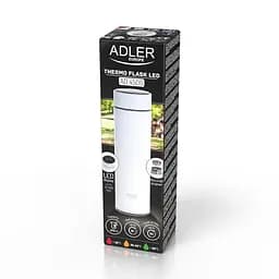 Термос термочашка Adler AD 4506 тепло 8 годин холод 12 годин ситечко 473 мм білий - мініатюра 8