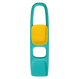 Лопатка Quut Scoppi с ситом для песка и снега зеленая/желтая (170204)