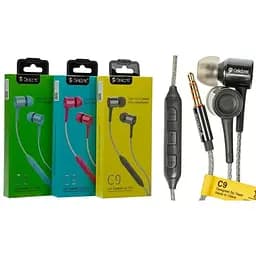 Гарнитура Celebrat C9 Bluetooth 5.0 розовая (MAW-23963_238)