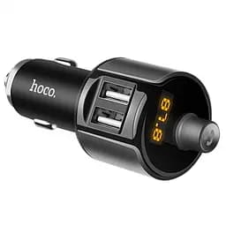 Автомобільний FM трансмітер модулятор Bluetooth MP3 HOCO E19 - мініатюра 2