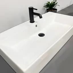 Умивальник VBI Padua 80 white накладний підвісний VBI-012204, Білий - мініатюра 4