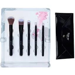 Набор кистей для макияжа Beter Essentials Collection 5 шт. + косметичка