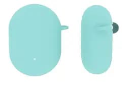 Чохол-накладка DK Silicone Candy Friendly з карабіном для Google Pixel Buds A (011407) (mint green) - мініатюра 2