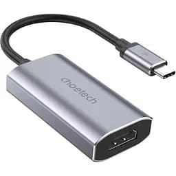 Перехідник Choetech USB 3.1 Type-C M - HDMI F, 0,15m 8K 60Hz чорний - мініатюра 2