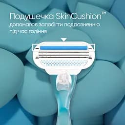 Подарунковий набір для жінок Gillette Venus: бритва Smooth + змінні картриджі, 2 шт. + гель для гоління Satin Care 75 мл - мініатюра 5