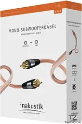 Сабвуферний кабель RCA-RCA Inakustik Star Audio Mono SUB 7.5 м  - мініатюра 3
