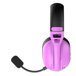 Игровые наушники беспроводные с микрофоном HATOR ESH-19 Wireless HYPERPUNK 3 SyncHUB Hi-Res Violet - мініатюра 5