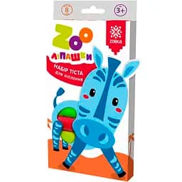 Тесто для лепки Zirka ZOOлепашки Зебра 8 шт. (465314)
