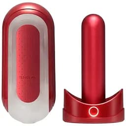 Набір мастурбатора з нагрівачем Tenga Flip Zero Red + Flip Warmer