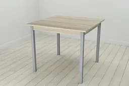 Стіл кухонний Ferrum-decor Дієго 75x90x90 Сірий ДСП Сонома 16мм (FRD-106315) - мініатюра 4