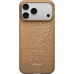 Чехол Pitaka Ultra-Slim Case для Apple iPhone 17 Pro Golden Glint (KI1705AG) [155100]