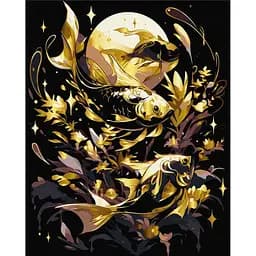 Картина по номерам на подрамнике Brushme Тайны глубин