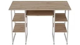 Комп'ютерний стіл Ferrum-decor Тім 75x120x60 білий ДСП Дуб Артізан 32мм (FRD-101362) - мініатюра 4