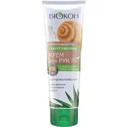 Крем для рук Біокон Натуральний догляд Секрет Равлика Суперзволоження 90 мл