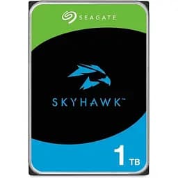 Жорсткий диск 3.5` 1Tb Seagate SkyHawk, SATA3, 256Mb, 5400 rpm (ST1000VX013)