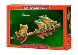 Пазл Castorland puzzle Компания жаб, 500 эл. (B-52301)