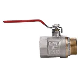 Кран кульовий прямий Q Professional 1 1/2″ ЗВ КР PN40 QP152 - мініатюра 2