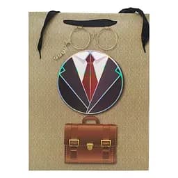 Подарочный пакет "Джентельмен" Bambi 2379L, 40 х 30 х 0,1 Вид 2