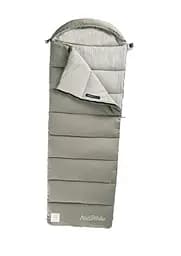 Спальник Naturehike M300 (CNK2350WS023) +6°C - з капюшоном - правий - світло-зелений