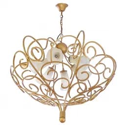 Люстра подвесная Brille кованая E14 40W G (BR-02280S/6)