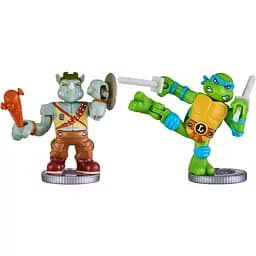 Ігровий набір Akedo TMNT Леонардо та Рокстеді (123222) - мініатюра 2