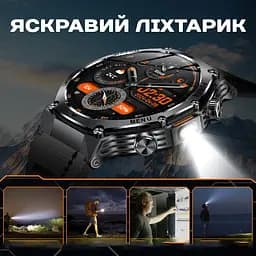 Годинник Smart Surf X Pro Black Steel, 2 ремінця - мініатюра 13
