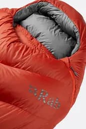 Спальник Rab Alpine 600 Regular L лівий Red (1033-RB QSD-29-RCY-REG-LZ) - мініатюра 3