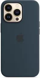 Чохол Silicone Case з MagSafe для Apple iPhone 13 Pro (6.1) Abyss Blue ААА [72334] - мініатюра 5