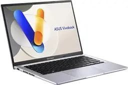 Ноутбук ASUS 14 Vivobook 14 X1405VA-LY767 FHD IPS/Intel i5-13420H/8GB/512SSD/Intel Graphics/DOS/Cool Silver (90NB10M1-M00ZC0) - мініатюра 2