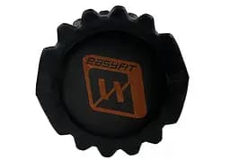 Масажний ролик EasyFit Solid Roller v.1.1s 33 см чорний (EF-2050-Bk) - мініатюра 3
