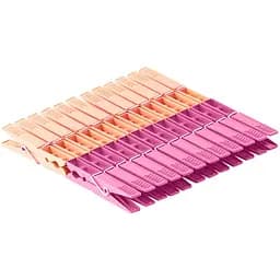 Прищiпки МТМ на картонці 72 мм 24 шт. (3114)