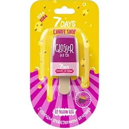Блеск для губ 7 Days Candy shop Lip glosser Passion kiss тон 02 6 мл (4607154697924)