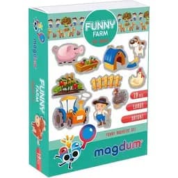 Набор магнитов Magdum Веселая Ферма ML4031-10 EN