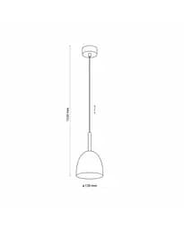 Підвісний світильник TK Lighting 4870 Nord E27 1x15W IP20 - мініатюра 2