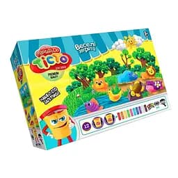 Набор для творчества "Тесто для лепки Master Do" Danko Toys TMD-07-01U,02U,03U,04U укр Веселые зверята